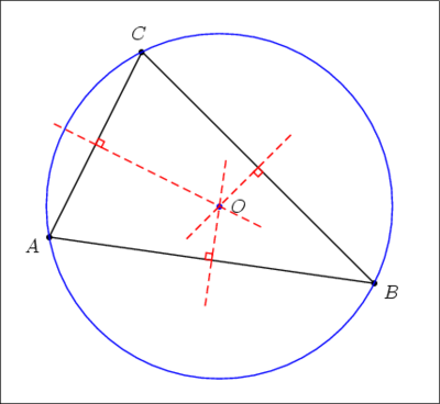 Как сделать вписанную окружность в прямоугольный треугольник