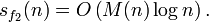
s_{f_2}=
O\left\log n \right).
