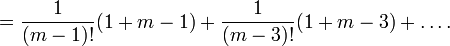 
= \frac{1}{!} + \frac{1}{!} + \dots .

