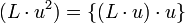  = \{ \cdot u\} 