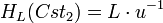 H_L = L \cdot u^{-1}