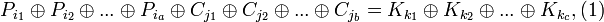 
  P_{i_1} \oplus P_{i_2} \oplus ... \oplus P_{i_a} \oplus C_{j_1} \oplus C_{j_2} \oplus ... \oplus C_{j_b} = K_{k_1} \oplus K_{k_2} \oplus ... \oplus K_{k_c},  
