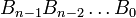 B_{n-1} B_{n-2} \ldots B_0