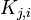 ~K_{j,i}