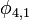 ~\phi_{4,1}