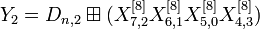 Y_2 = D_{n,2}\boxplus