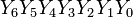 ~Y_6Y_5Y_4Y_3Y_2Y_1Y_0