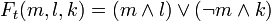 F_t = \vee