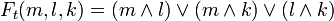 F_t = \vee \vee