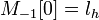\!M_{-1}=l_h