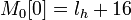 \!M_0=l_h+16