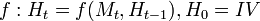 \ f: H_t = f, H_0 = IV