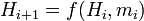 \!H_{i+1}=f