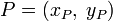 P=