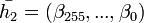 \bar{h_2}=