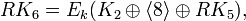  RK_6 = E_k, 
