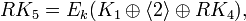  RK_5 = E_k, 