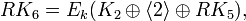  RK_6 = E_k, 