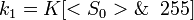 ~k_{1}=K