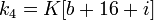 ~k_{4}=K