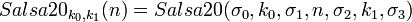 Salsa20_{k_0,k_1}=Salsa20