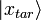 |x_{tar}\rangle