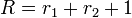 R_{}^{} =r_1+r_2+1