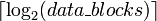 \lceil \log_2 \rceil