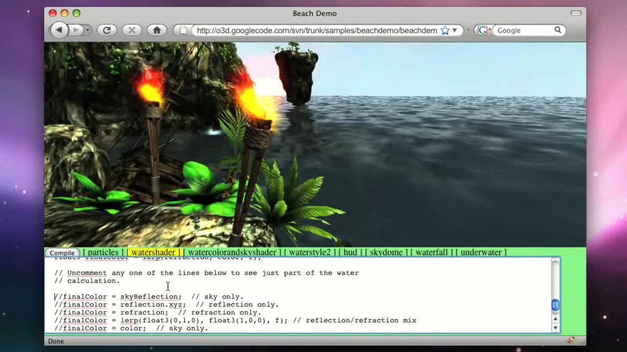 O3D Beach Demo.theora.ogv