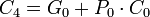 C_{4} = G_0 + P_0 \cdot C_0
