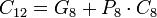 C_{12} = G_{8} + P_{8} \cdot C_{8}