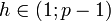 h \in