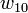 w_{10}\,