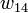 w_{14}\,