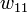 w_{11}\,