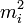 m_{i}^{2}