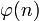 \varphi