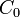 C_0 \,