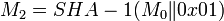 M_2=SHA-1