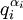 q_i^{\alpha_i}