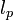 \ l_p