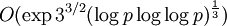 O^{\frac{1}{3}}})