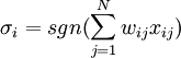 \sigma_i=sgn