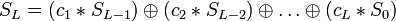 S_L = \oplus \oplus \dots \oplus