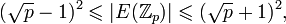 ^2 \leqslant |E| \leqslant^2,