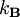 k_{\bold B}