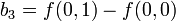  b_3 = f-f \,