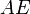 AE\,
