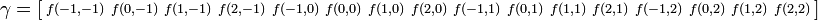 \gamma=\left  