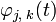  {\varphi}_{j, \;k} 